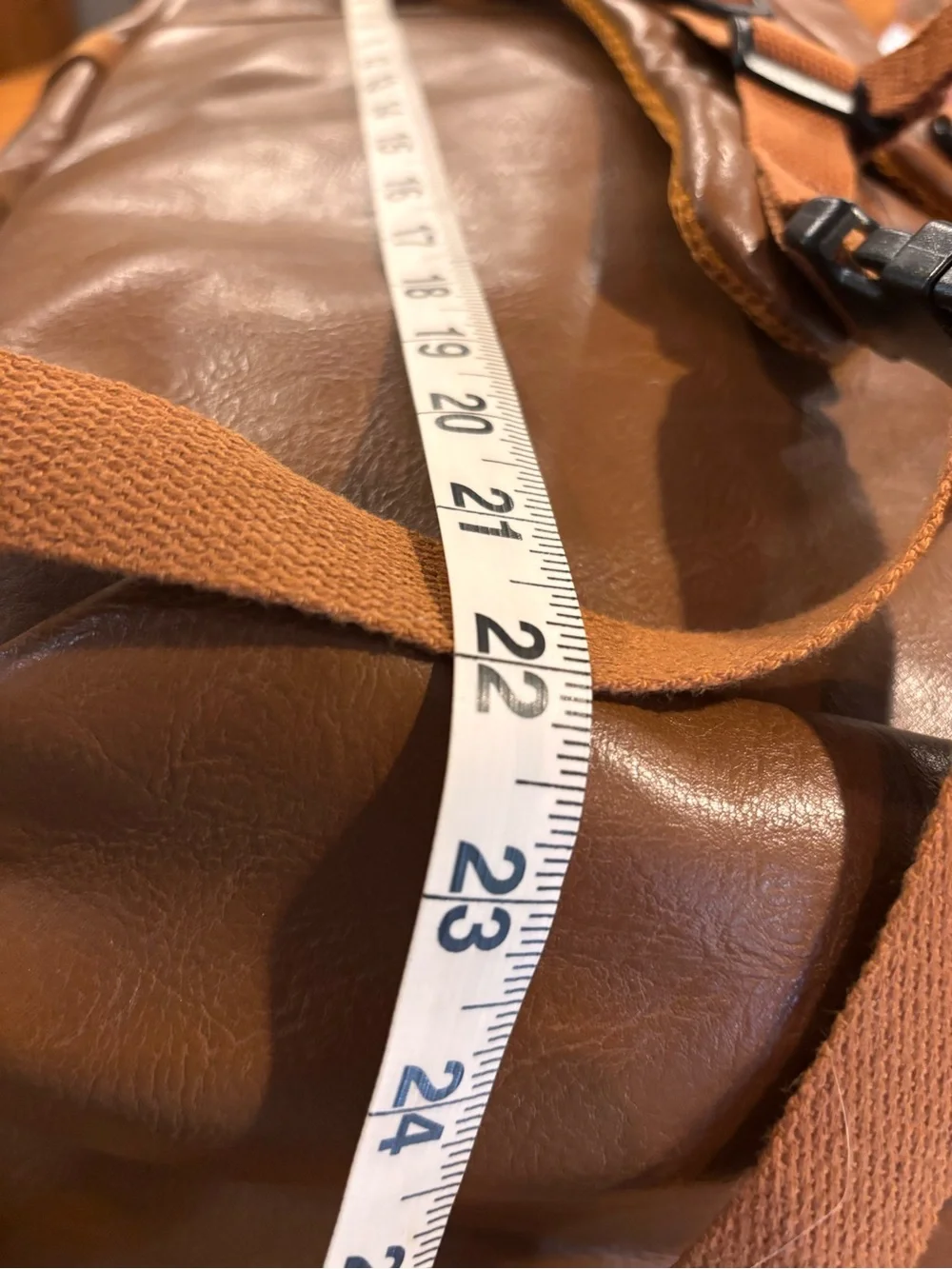 BAOSHA Brown Convertible Duffel Backpack Weekender Travel Bag 3 Way